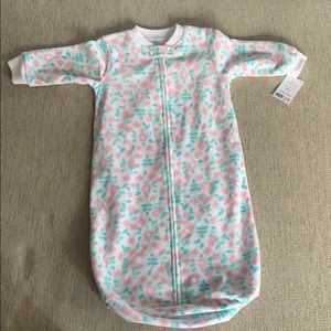 Carter’s sleep sack 0-9 months pink flowers